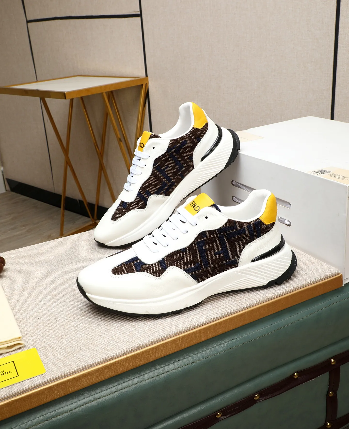 Men's shoes 💰460🕷🕷[FENDI] Fendi fashionable casual men's shoes 🇨🇳Original official website 1:1 model opening, new models are available first 💯Not high-profile but avant-garde, simple About low-key and fashionable, super versatile style 🌿 Made of original cowhide ➕ Pigskin lining 🎋 The version is comfortable on the feet, so rigorous for any small place, and the workmanship is first-class 🍍38-44 Large quantities in stock